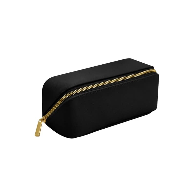 Bagbase Boutique Mini Open Flat Toiletry Bag Black unisex