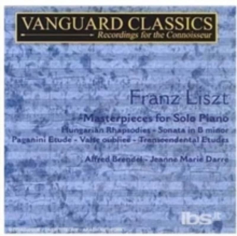 Masterpieces for Solo Piano CD / Album