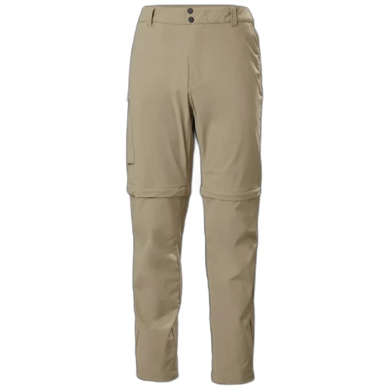 Regular zip off Trousers Helly Hansen Brono Softshell Beige Male M