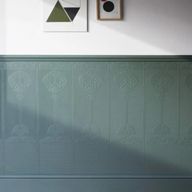 Anaglypta Dado Panel Baroque Rd06671 Paintable Wallpaper