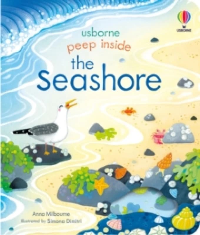 Anna Milbourne Peep Inside the Seashore Book Multi unisex