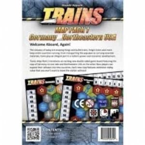 Trains Map Pack 1 GermanyNortheastern USA