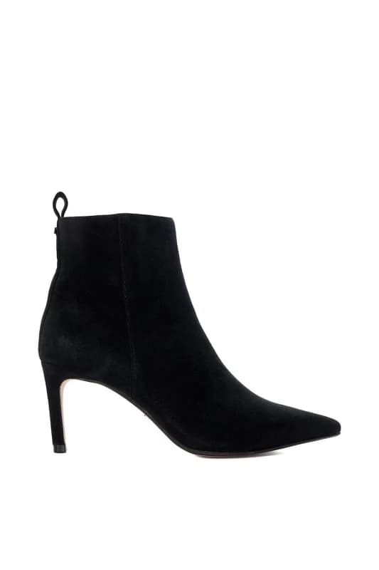 Dune London 'Obsessively' Suede Ankle Boots Black