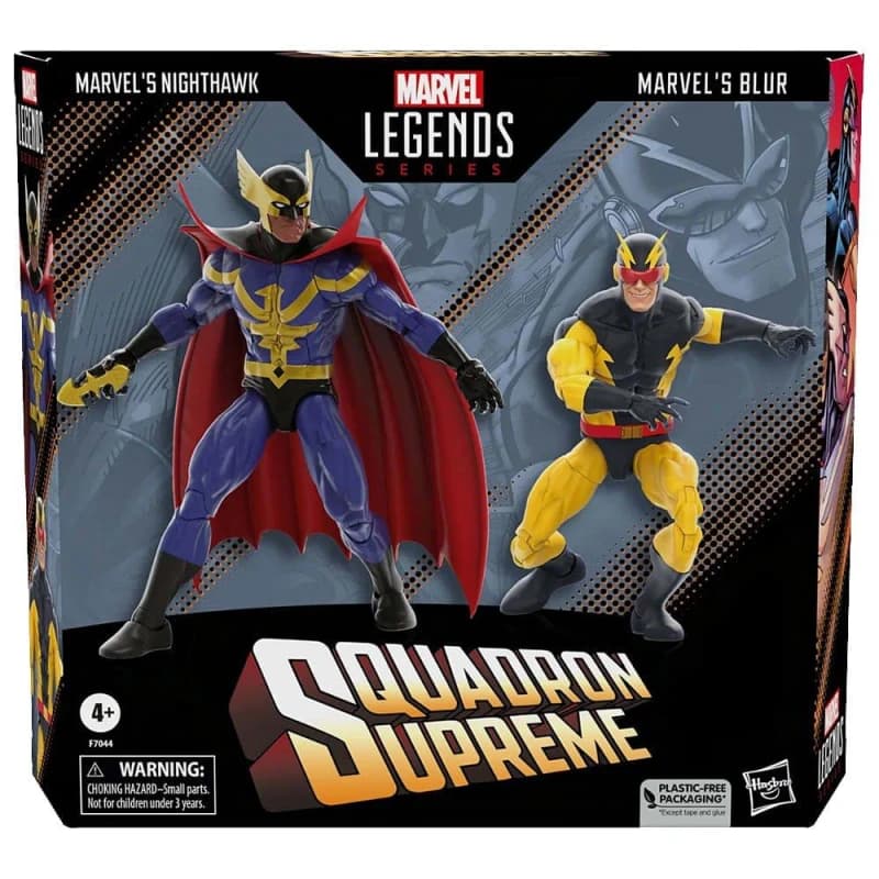 Hasbro Marvel Legends Series Marvel's Nighthawk and Marvel's Blur