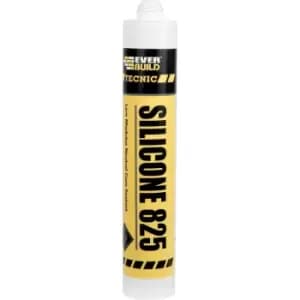 Everbuild Silicone 825 380ml in Black
