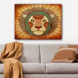599163902_70100 Multicolor Decorative Canvas Painting