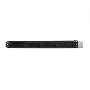 Synology RX418 disk array Rack (1U) Black Gray
