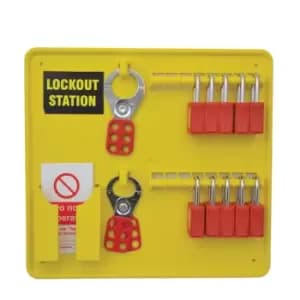 Premier Lockout Station - 10 Station Filled