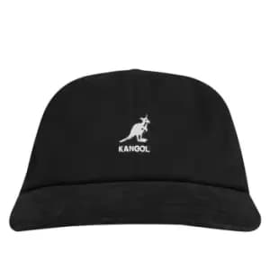Kangol Cotton Snap Back Cap - Black