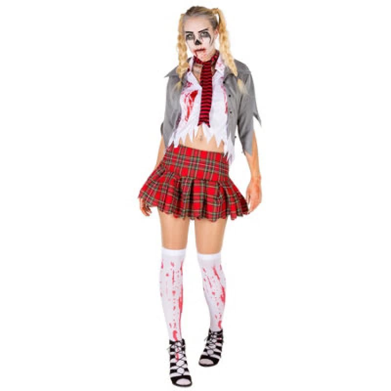 Tectake Womens Zombie Costume 300126 - Red M