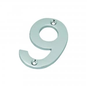Wickes Door Number 9 - Chrome