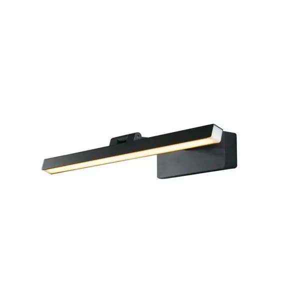 Corfu 40cm Picture Light Black Metal