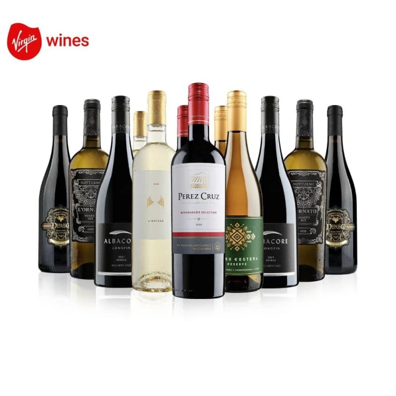 Virgin Wines World-Class 12 Bottle Mixed Wine Case Multi unisex 12