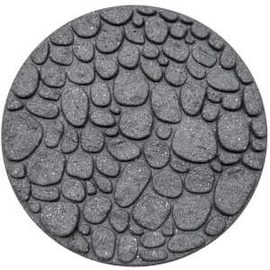 Garden Centra River Rock Stepping Stone - Grey