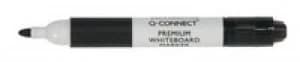 Qconnect Premium W/board Mkr B/tip Blk - 10 Pack