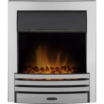 Adam - Eclipse Electric Fire in Chrome