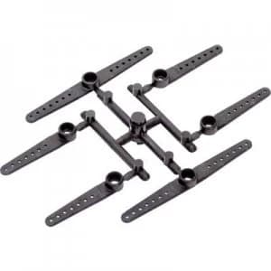 Plastic lever set DU BRO Compatible with Futaba Hitec