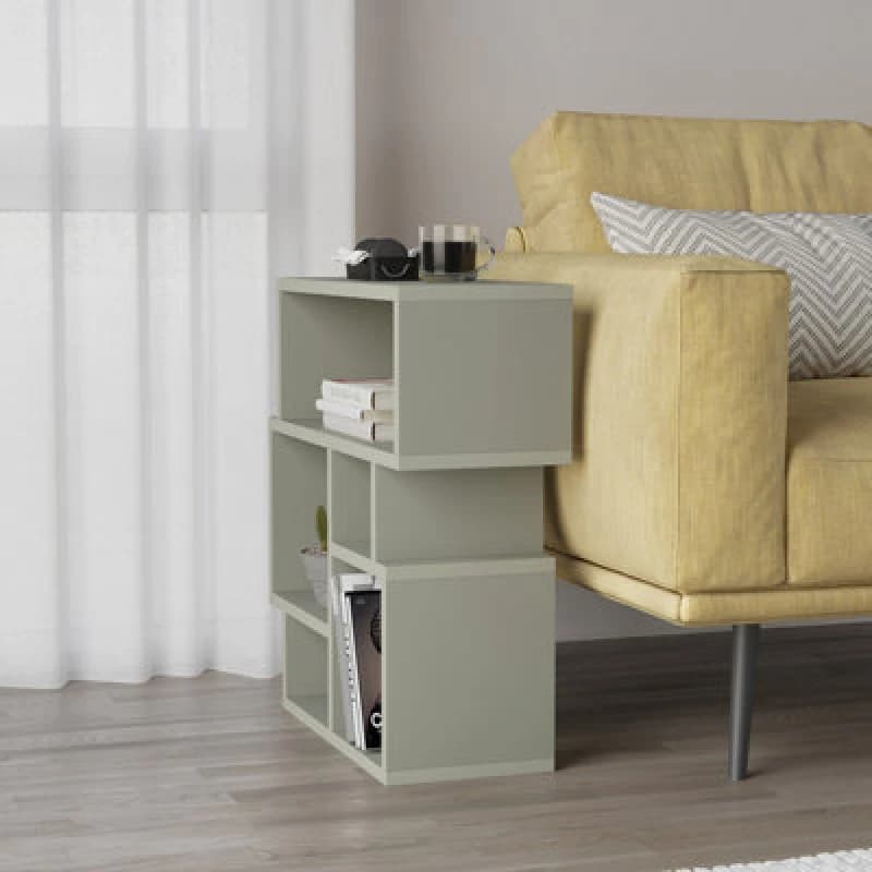 Decortie Karma Modern Multipurpose Side Table H60.5cm Ash Green