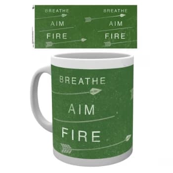 Arrow - Breathe Aim Fire Mug