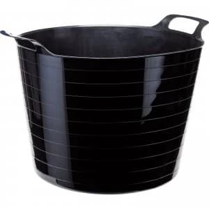 Draper Multi Purpose Flexible Bucket 40l Black