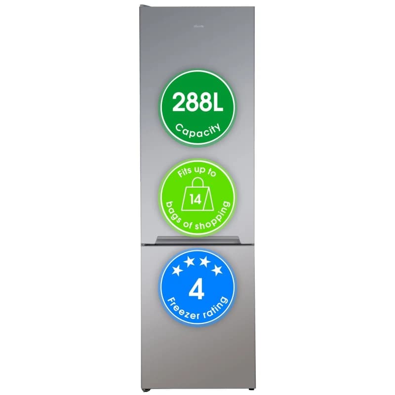 Abode Abode A180FF541E1S 70/30 Fr Freezer Sil Silver - Abode Silver UP32901