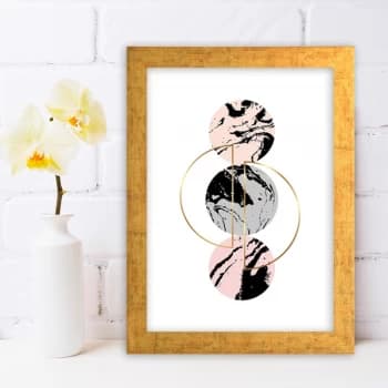 AC725708653 Multicolor Decorative Framed MDF Painting