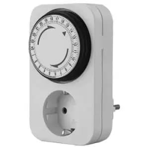 Bachmann 852.101 Timer analogue 24h mode 3680 W IP20 24/7 operation