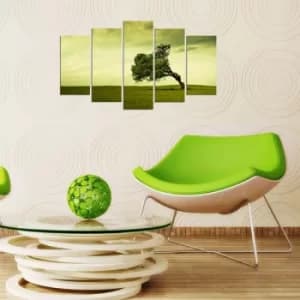 5PMX-060 Multicolor Decorative MDF Painting (5 Pieces)