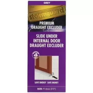 Internal Foam Under Door Bottom - Wood Effect