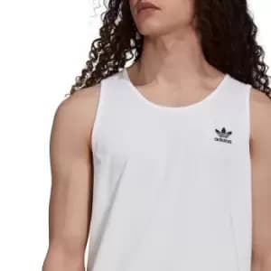 Cotton Vest with Small Trefoil Logo