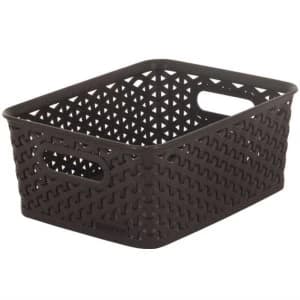 Curver Small Storage Tub - Brown