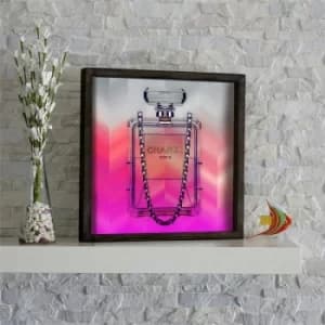 KZM511 Multicolor Decorative Framed MDF Painting