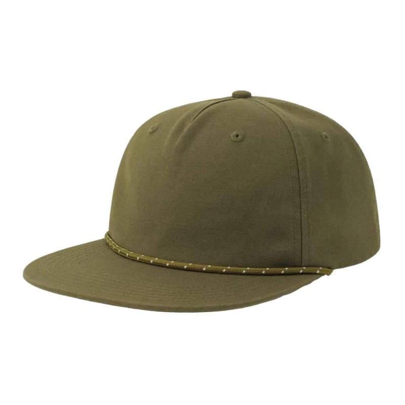 Atlantis Womens 5 Panel Unstructured Cap in Olive Olive Female One Size