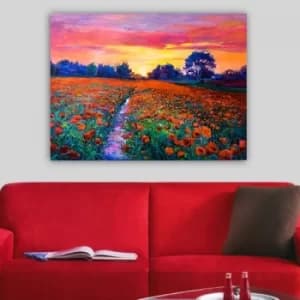 664007500_70100 Multicolor Decorative Canvas Painting