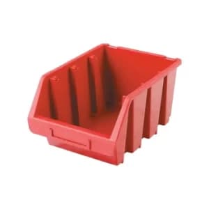 MTL2A HD Plastic Storage Bin Red