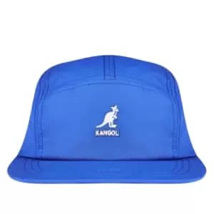 Kangol Embroidered Flat Peak Cap - Blue