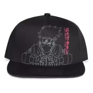 Naruto Shippuden Snapback Cap Kakashi Line Art