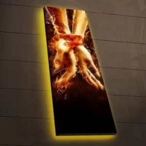 3090DACT-53 Multicolor Decorative LED Lighted Canvas Painting