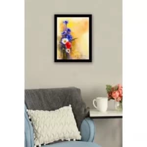 SC0228 Multicolor Decorative Framed MDF Painting