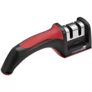 KitchenCraft MasterClass Two Stage Draw Through Knife Sharpener