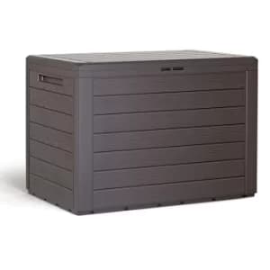 Garden Storage Box Lille Brown 190L
