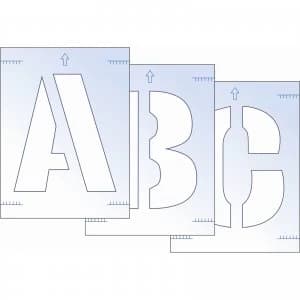 Scan Letter Stencil Kit 300mm