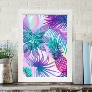 BC13055115041 Multicolor Decorative Framed MDF Painting