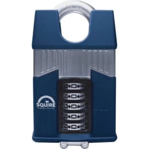 Henry Squire Warrior High-Security Shackle Combination Padlock 65mm Closed