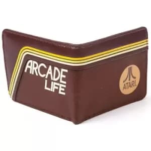 Arcade Life Wallet Brown