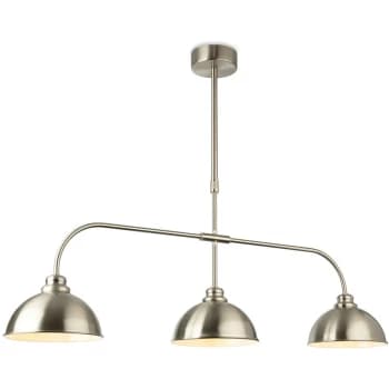 Firstlight - Eagle Bar Pendant Light Brushed Steel