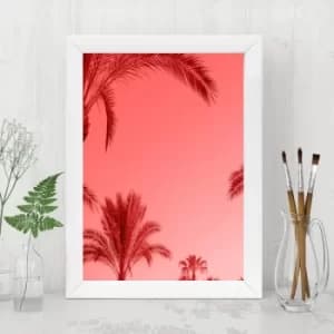 BC125433498123 Multicolor Decorative Framed MDF Painting