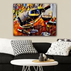 746217742_70100 Multicolor Decorative Canvas Painting