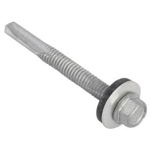 ForgeFix TechFast Hex Roofing Screw Self-Drill Heavy Section 5.5 x 32mm Pack 100