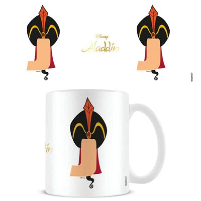 Aladdin J Alphabet Mug White unisex